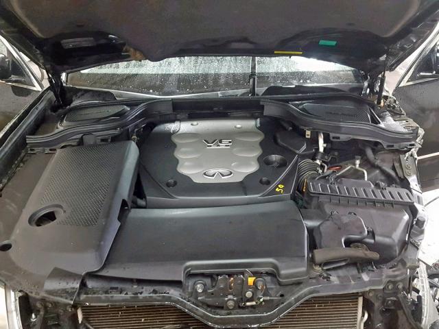 JNKAY01E18M603291 - 2008 INFINITI M35 BASE BLACK photo 7