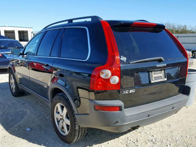 YV1CY592951163281 - 2005 VOLVO XC90 BLACK photo 3