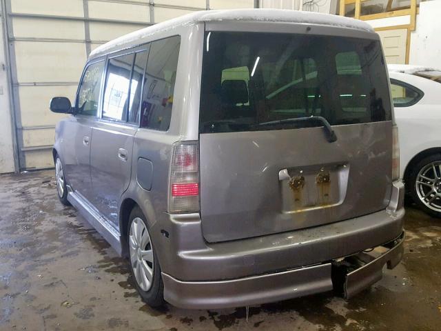 JTLKT334254008265 - 2005 TOYOTA SCION XB Сұр фото 3