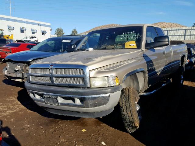 3B7KF23682M247933 - 2002 DODGE RAM 2500 GOLD photo 2