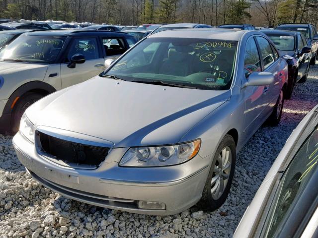 KMHFC46F47A146552 - 2007 HYUNDAI AZERA SE SILVER photo 2