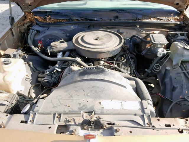 3GCCW80Z4FS906985 - 1985 CHEVROLET EL CAMINO TAN photo 7