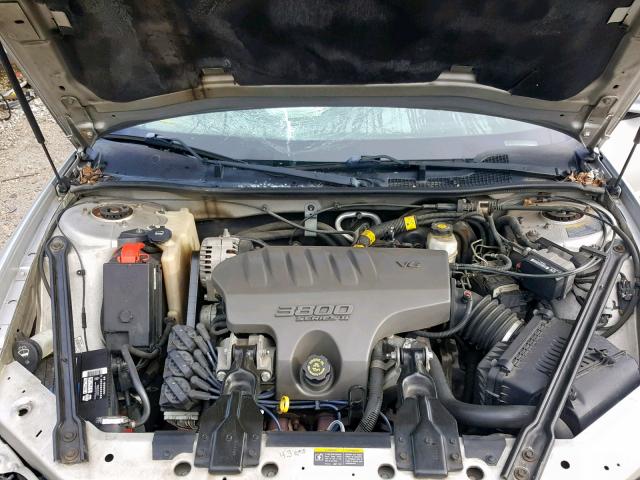 1G2WP52K03F108254 - 2003 PONTIAC GRAND PRIX SILVER photo 7