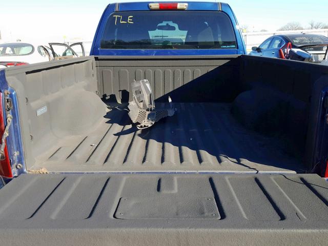 1GCCS198368225237 - 2006 CHEVROLET COLORADO BLUE photo 6