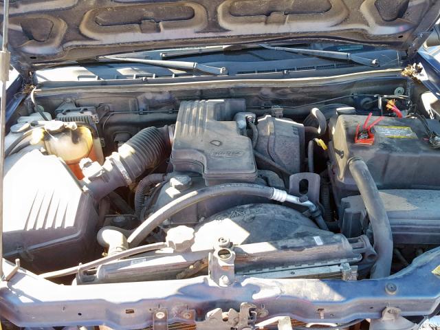 1GCCS198368225237 - 2006 CHEVROLET COLORADO BLUE photo 7