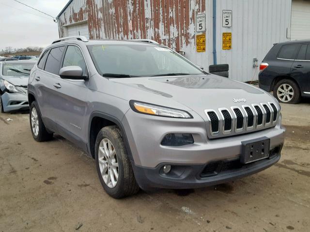 1C4PJLCB2GW351347 - 2016 JEEP CHEROKEE L SILVER photo 1