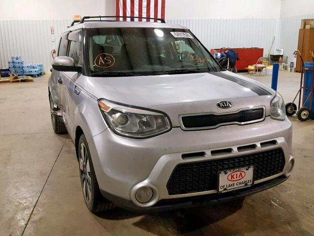 KNDJX3A50E7703642 - 2014 KIA SOUL ! SILVER photo 1