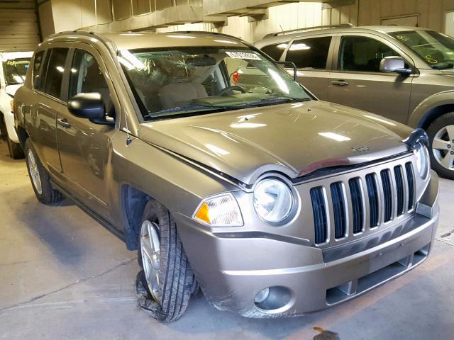 1J8FT47W28D544371 - 2008 JEEP COMPASS SP TAN photo 1