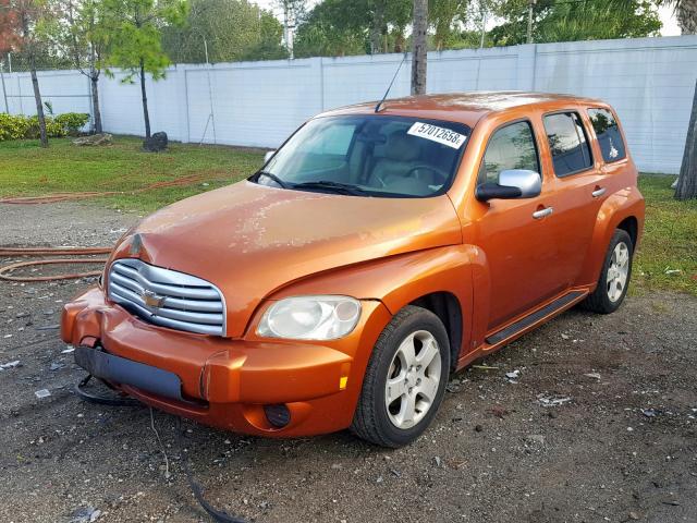 3GNDA23D86S588876 - 2006 CHEVROLET HHR LT ORANGE photo 2