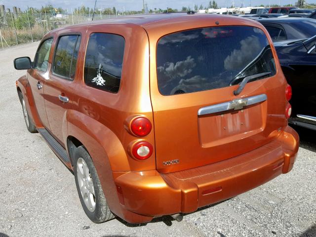 3GNDA23D86S588876 - 2006 CHEVROLET HHR LT ORANGE photo 3