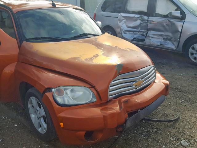 3GNDA23D86S588876 - 2006 CHEVROLET HHR LT ORANGE photo 9