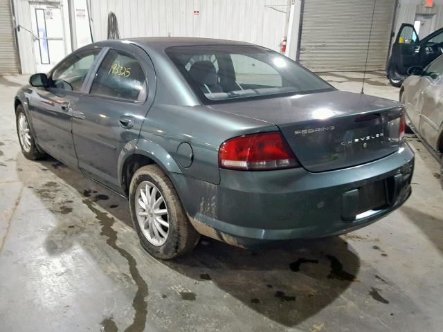 1C3EL46X52N348590 - 2002 CHRYSLER SEBRING LX GRAY photo 3