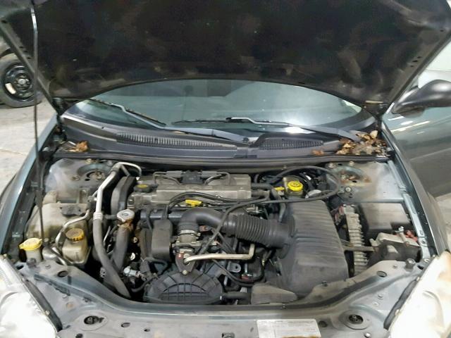 1C3EL46X52N348590 - 2002 CHRYSLER SEBRING LX GRAY photo 7