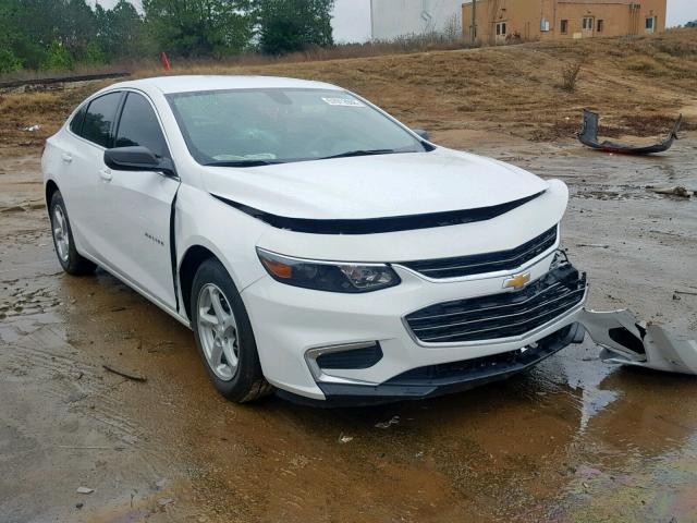 1G1ZB5ST8HF282671 - 2017 CHEVROLET MALIBU LS WHITE photo 1