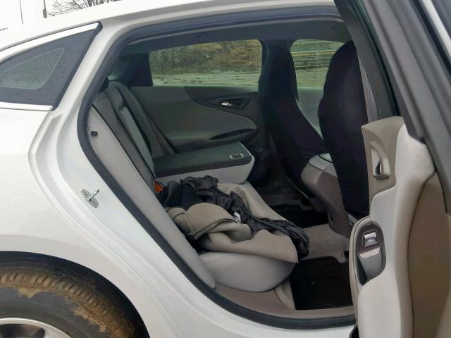 1G1ZB5ST8HF282671 - 2017 CHEVROLET MALIBU LS WHITE photo 6