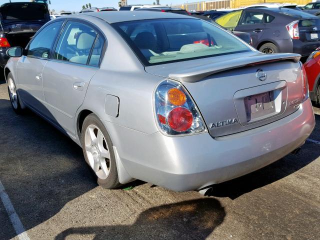 1N4BL11D32C707852 - 2002 NISSAN ALTIMA SE SILVER photo 3