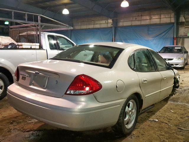 1FAFP55S24G147288 - 2004 FORD TAURUS SES BEIGE photo 4