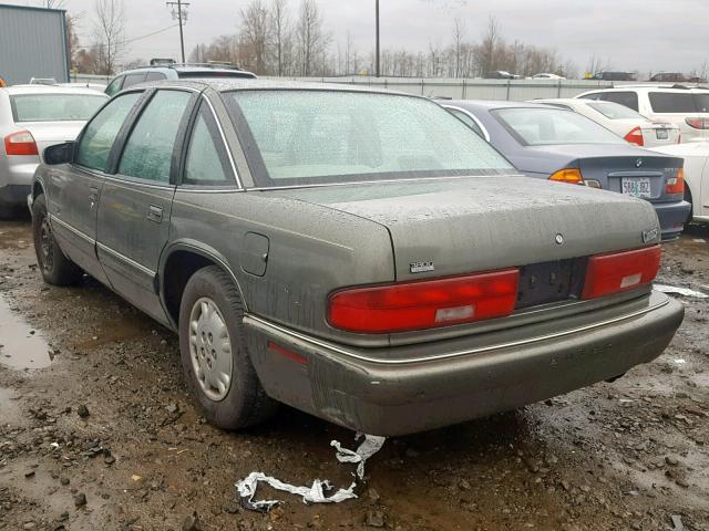 2G4WB52K4T1431896 - 1996 BUICK REGAL CUST GRAY photo 3