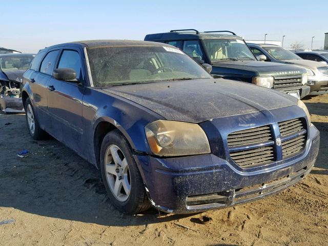 2D4FV47T46H122452 - 2006 DODGE MAGNUM SE BLUE photo 1