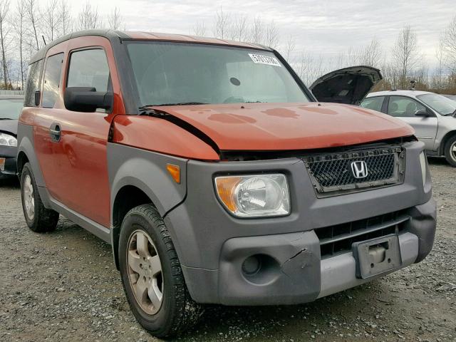 5J6YH28544L018457 - 2004 HONDA ELEMENT EX ORANGE photo 1