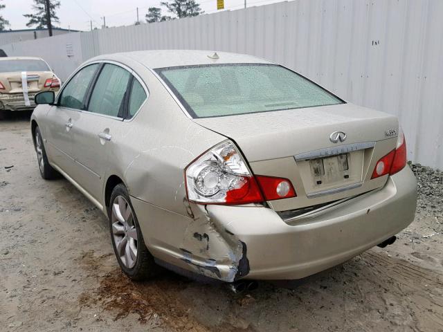 JNKAY01F76M250402 - 2006 INFINITI M35 BASE TAN photo 3