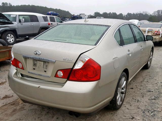 JNKAY01F76M250402 - 2006 INFINITI M35 BASE TAN photo 4