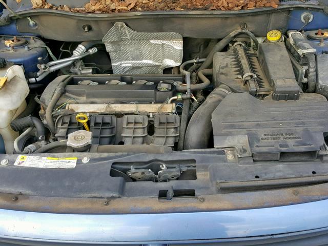 1B3HB28B37D285019 - 2007 DODGE CALIBER BLUE photo 7