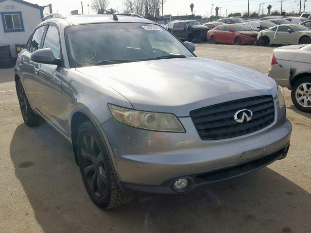 JNRAS08W54X221307 - 2004 INFINITI FX35 GRAY photo 1