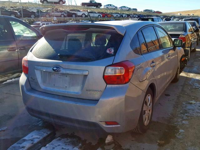 JF1GPAA63D2217755 - 2013 SUBARU IMPREZA BA SILVER photo 4