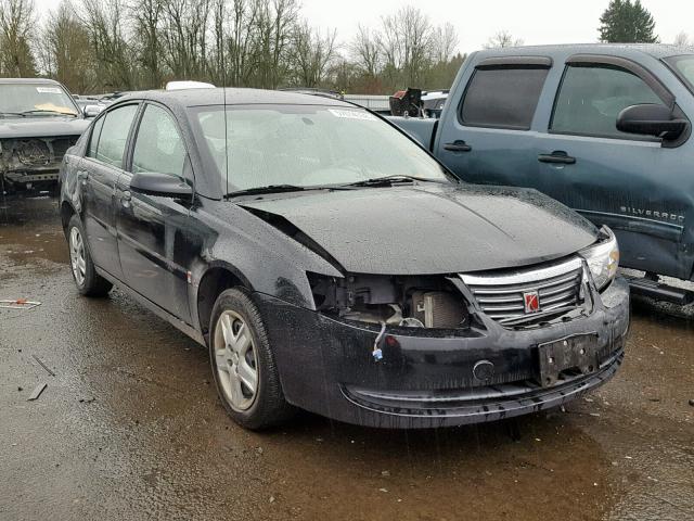 1G8AJ55F27Z130034 - 2007 SATURN ION LEVEL BLACK photo 1