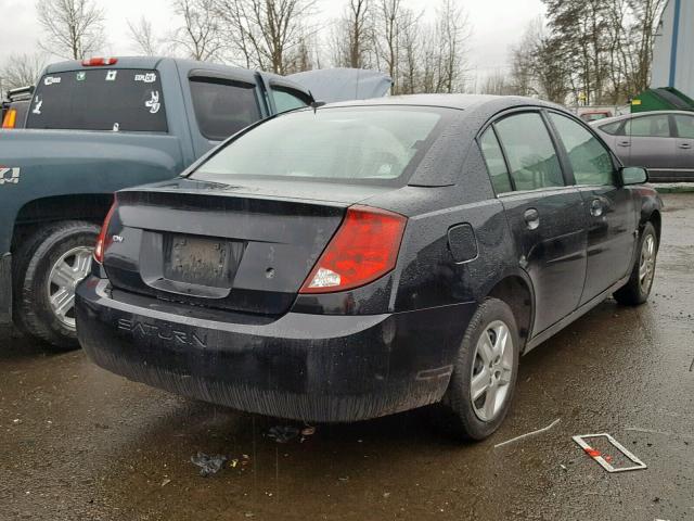 1G8AJ55F27Z130034 - 2007 SATURN ION LEVEL BLACK photo 4
