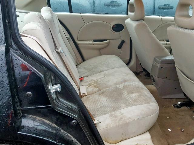 1G8AJ55F27Z130034 - 2007 SATURN ION LEVEL BLACK photo 6