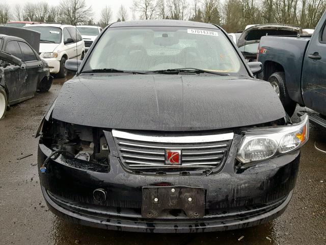 1G8AJ55F27Z130034 - 2007 SATURN ION LEVEL BLACK photo 9