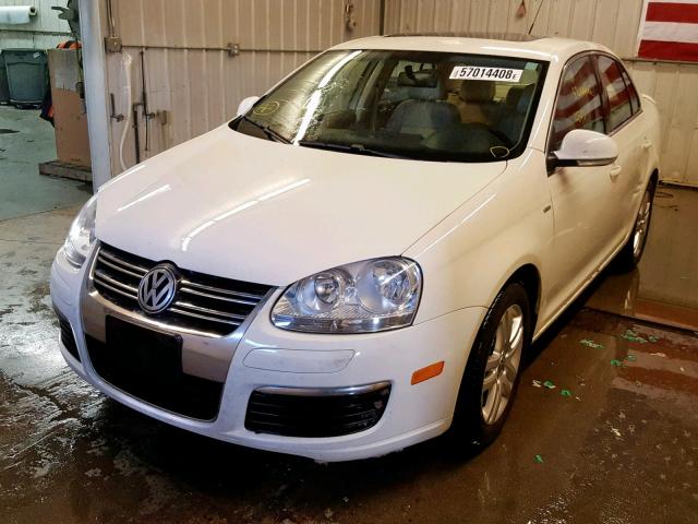 3VWEF71K97M165255 - 2007 VOLKSWAGEN JETTA WOLF WHITE photo 2