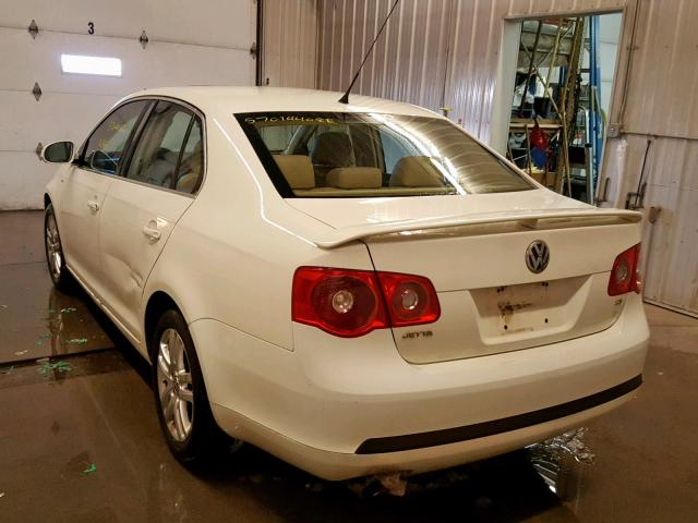 3VWEF71K97M165255 - 2007 VOLKSWAGEN JETTA WOLF WHITE photo 3