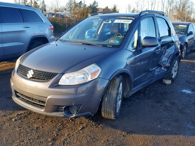 JS2YB5A36C6300586 - 2012 SUZUKI SX4 GRAY photo 2