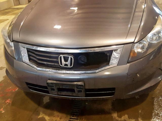 1HGCP26808A127128 - 2008 HONDA ACCORD EXL GRAY photo 9