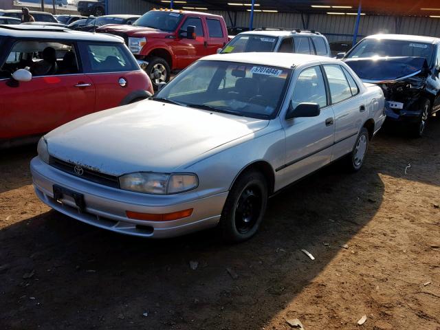 4T1SK11E4NU123797 - 1992 TOYOTA CAMRY DLX 银色 照片 2