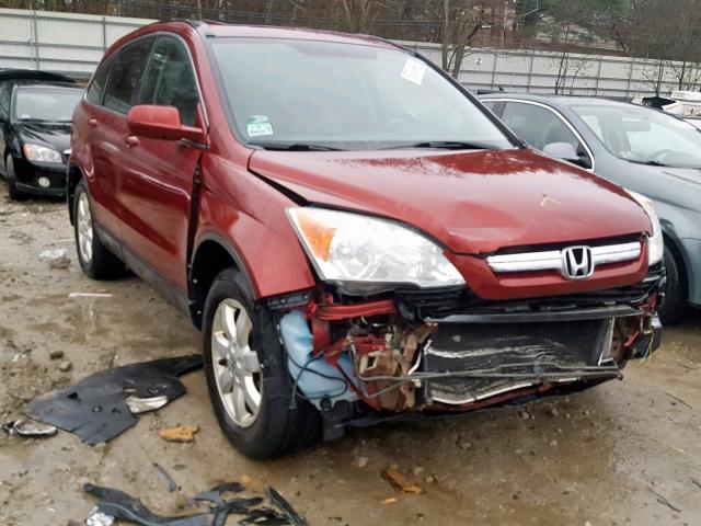 5J6RE48749L044784 - 2009 HONDA CR-V EXL RED photo 1