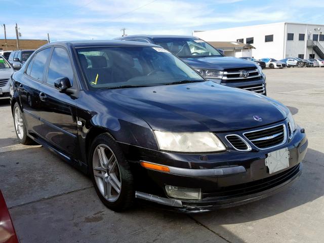 YS3FD46Y871138515 - 2007 SAAB 9-3 2.0T BLACK photo 1