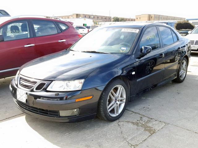 YS3FD46Y871138515 - 2007 SAAB 9-3 2.0T BLACK photo 2