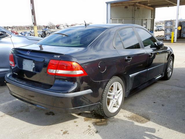 YS3FD46Y871138515 - 2007 SAAB 9-3 2.0T BLACK photo 4