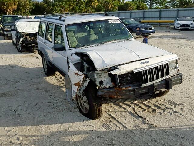 1J4FT58S7NL117045 - 1992 JEEP CHEROKEE L WHITE photo 1