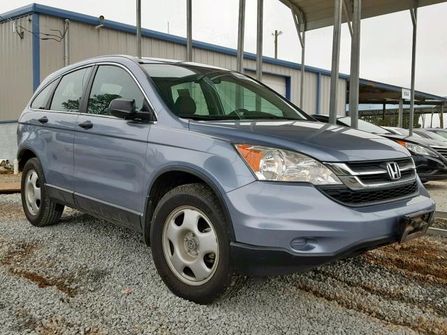 5J6RE3H32BL038334 - 2011 HONDA CR-V LX BLUE photo 1