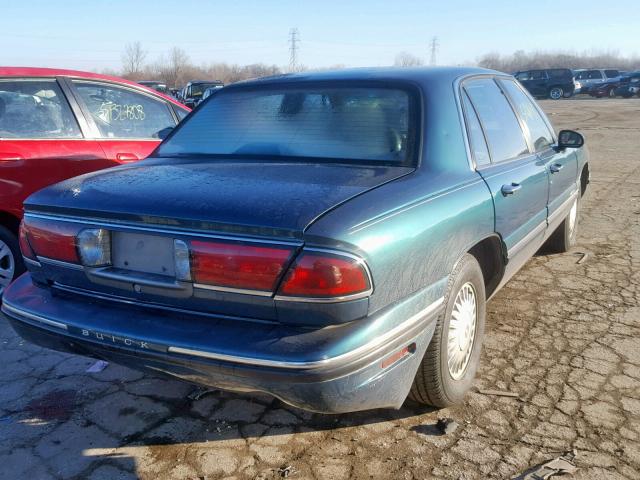 1G4HP52K4VH463404 - 1997 BUICK LESABRE CU GREEN photo 4