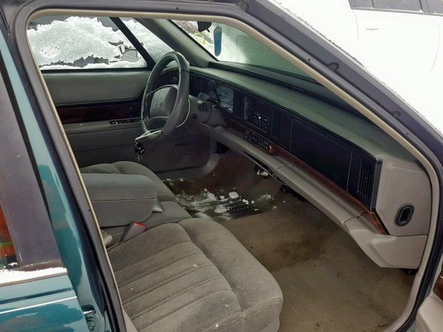 1G4HP52K4VH463404 - 1997 BUICK LESABRE CU GREEN photo 5