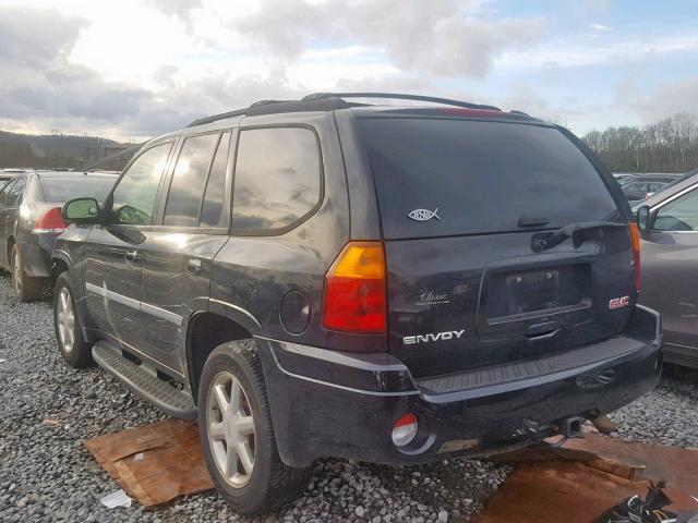 1GKDS13S982113366 - 2008 GMC ENVOY BLACK photo 3