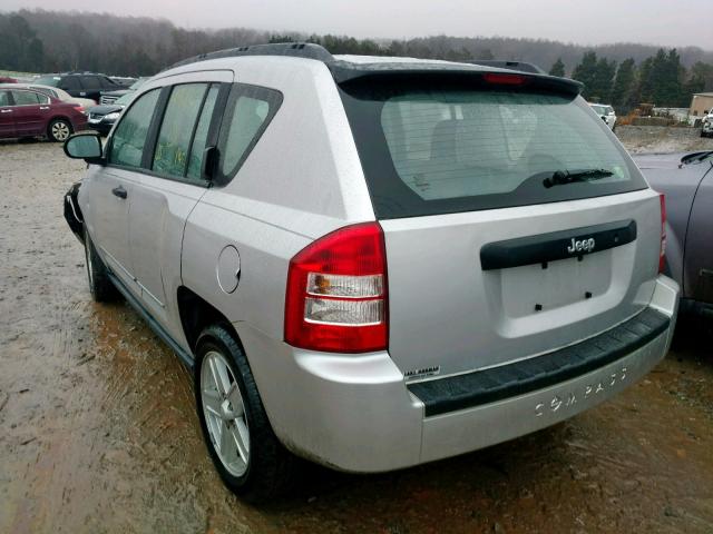 1J4FT47B29D102884 - 2009 JEEP COMPASS SP 银色 照片 3
