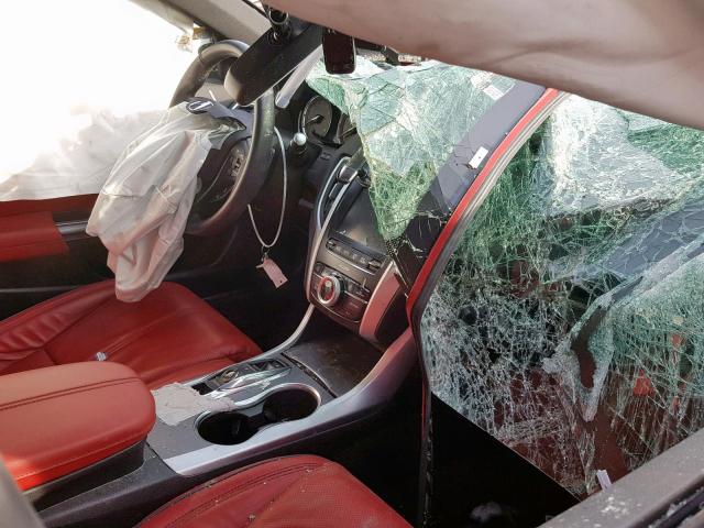 19UUB3F61JA006296 - 2018 ACURA TLX TECH+A წითელი ფოტო 5