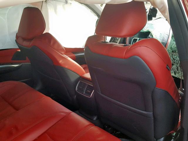 19UUB3F61JA006296 - 2018 ACURA TLX TECH+A წითელი ფოტო 6